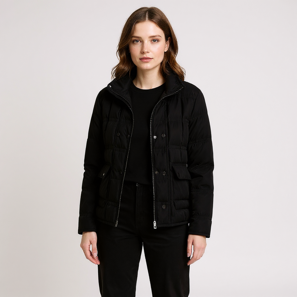 Gigi Women Reversible Lightweight Duck Down Quilted Jacket
