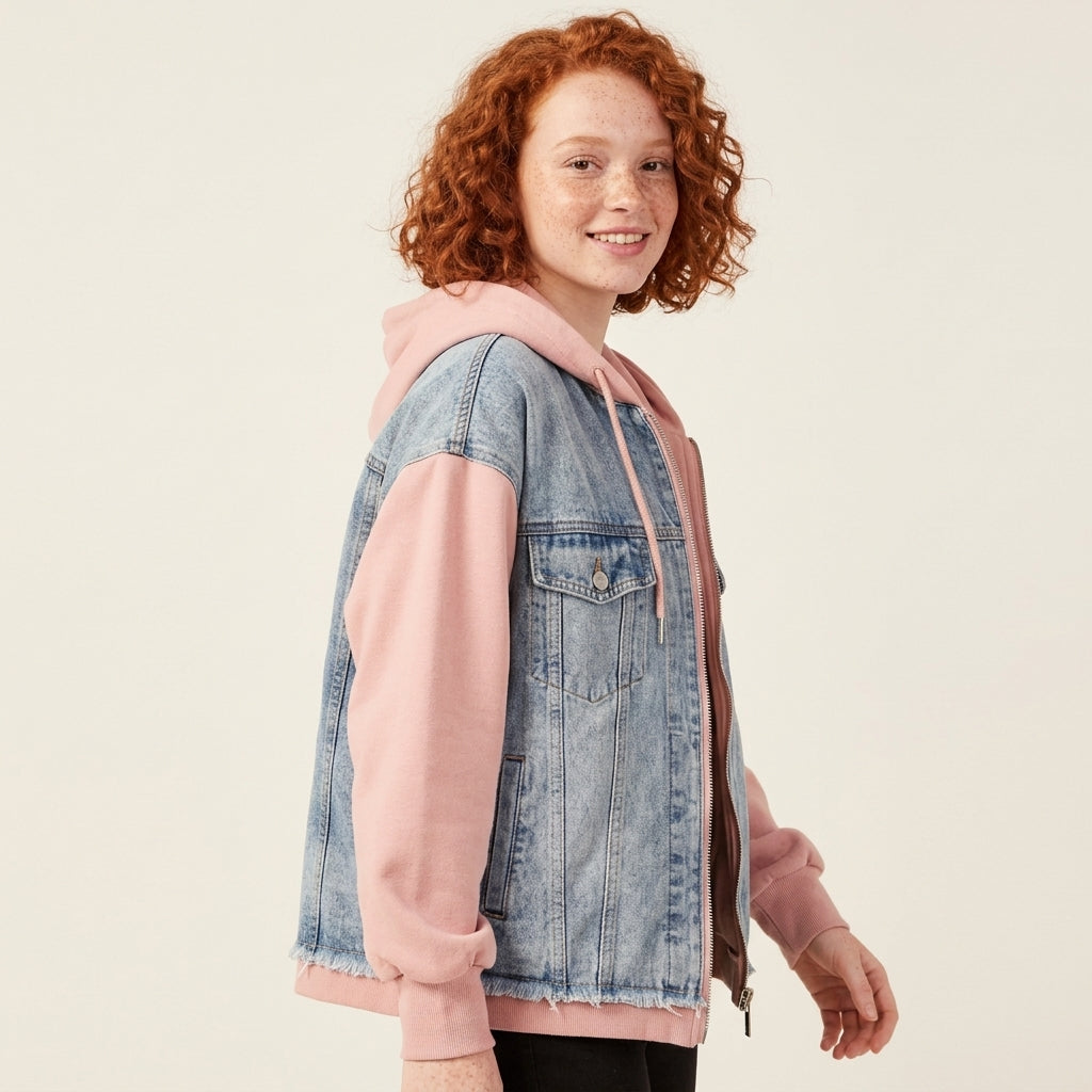 Marissa Hooded Denim Jacket