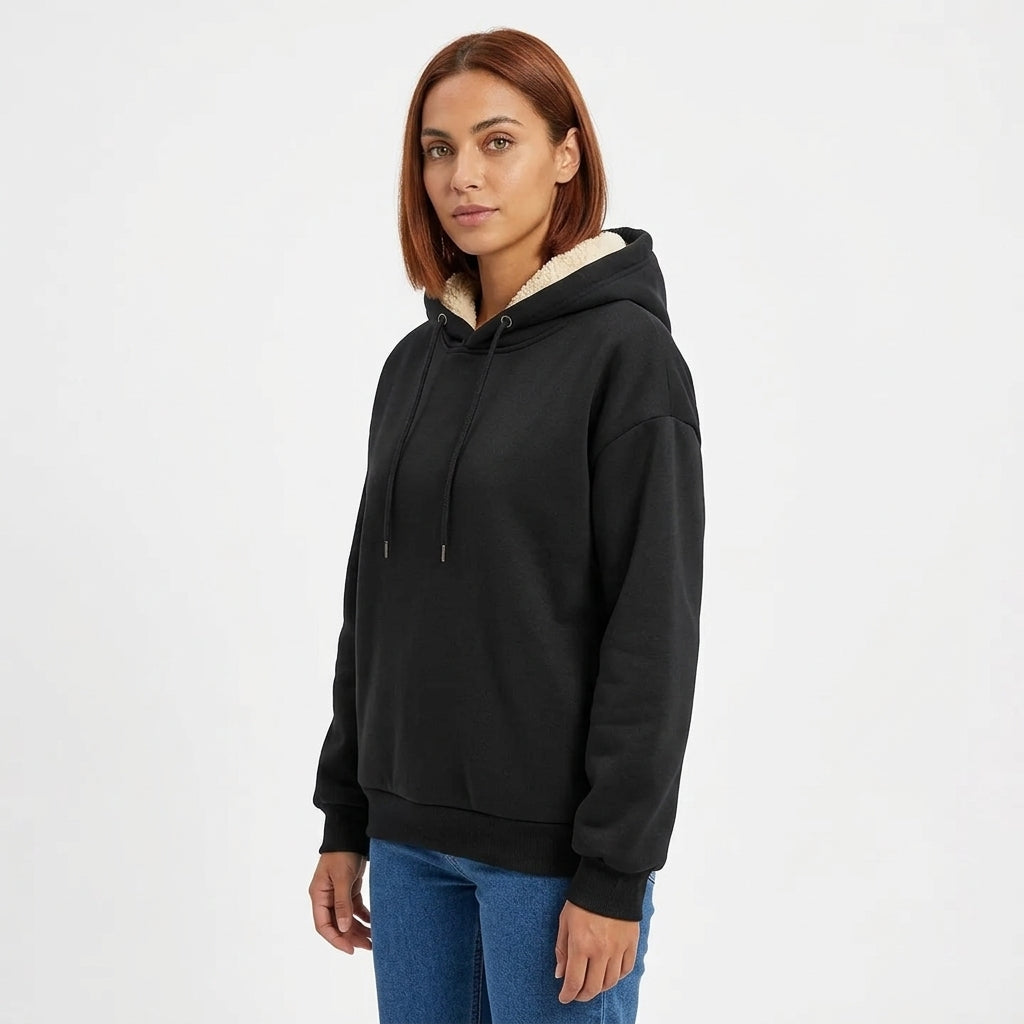 Delilah | Women's Sherpa-Lined Pullover Hoodie