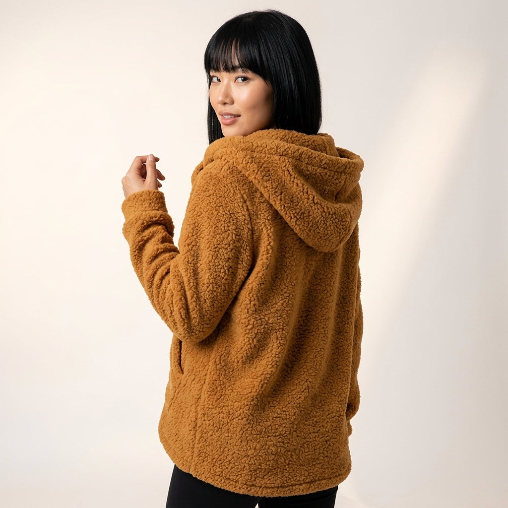 Esme | Women's Asymmetric Zip Hoodie