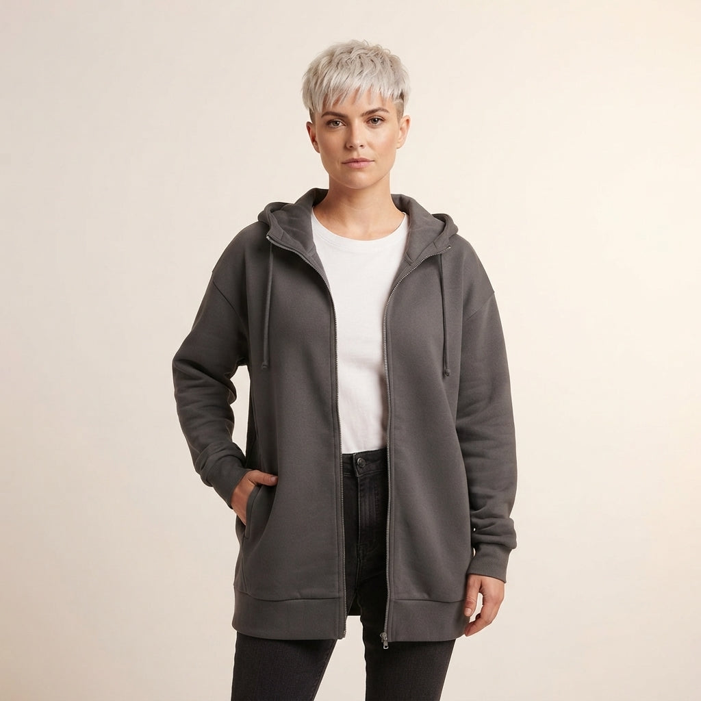 Juliet | Women's Oversized Zip-Up Hoodie