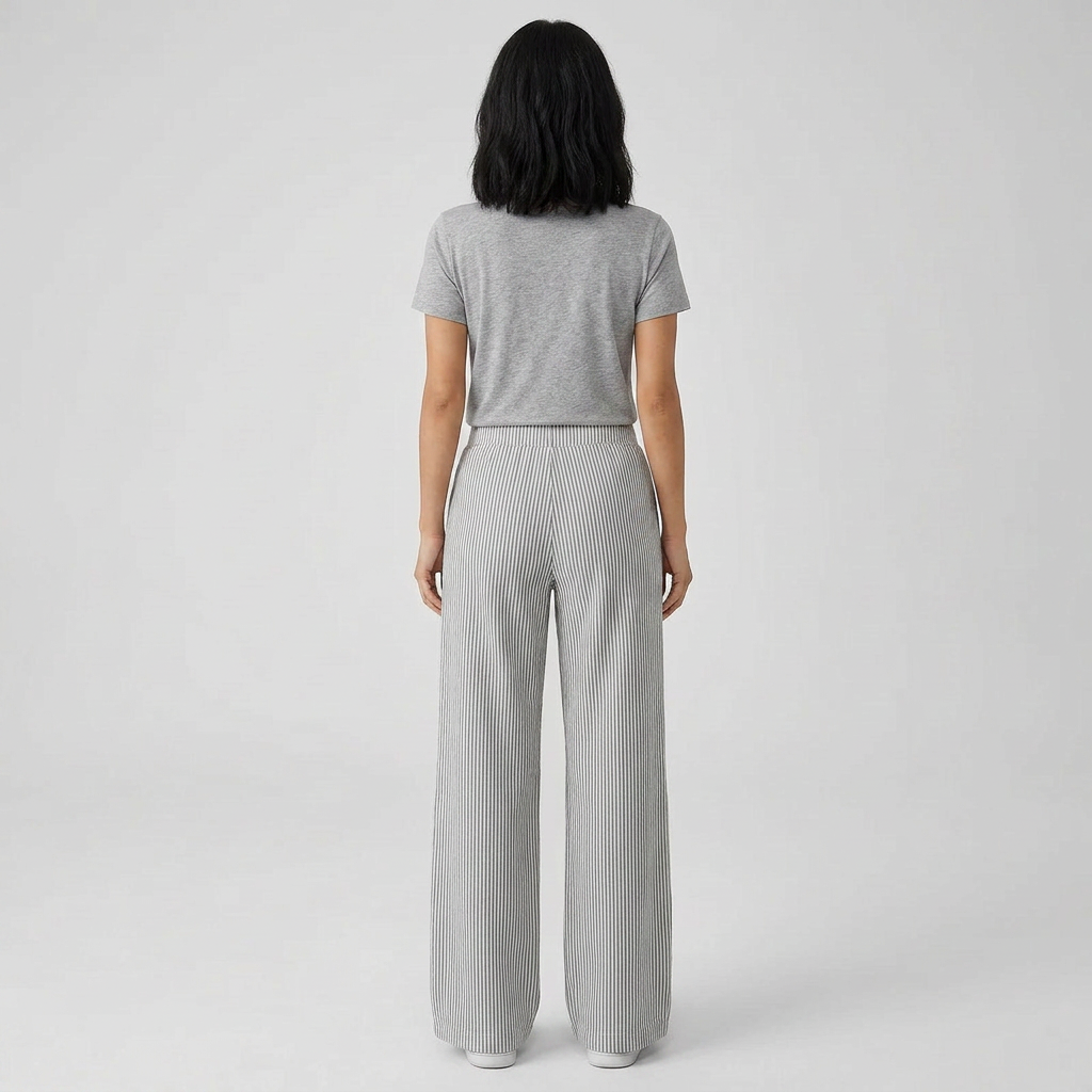 Amber Striped Pants with Pockets