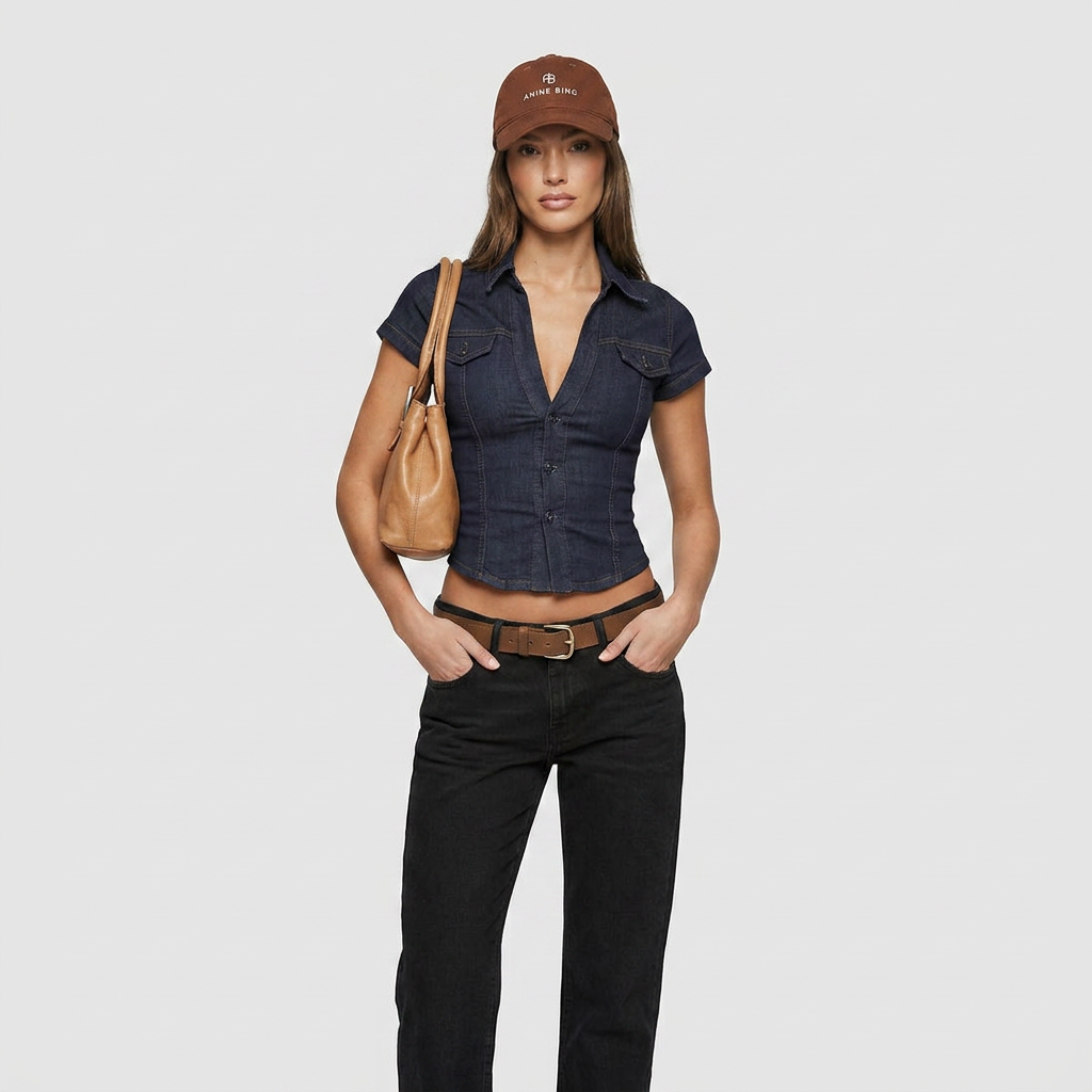Sleeveless Ribbed High-Neck Top