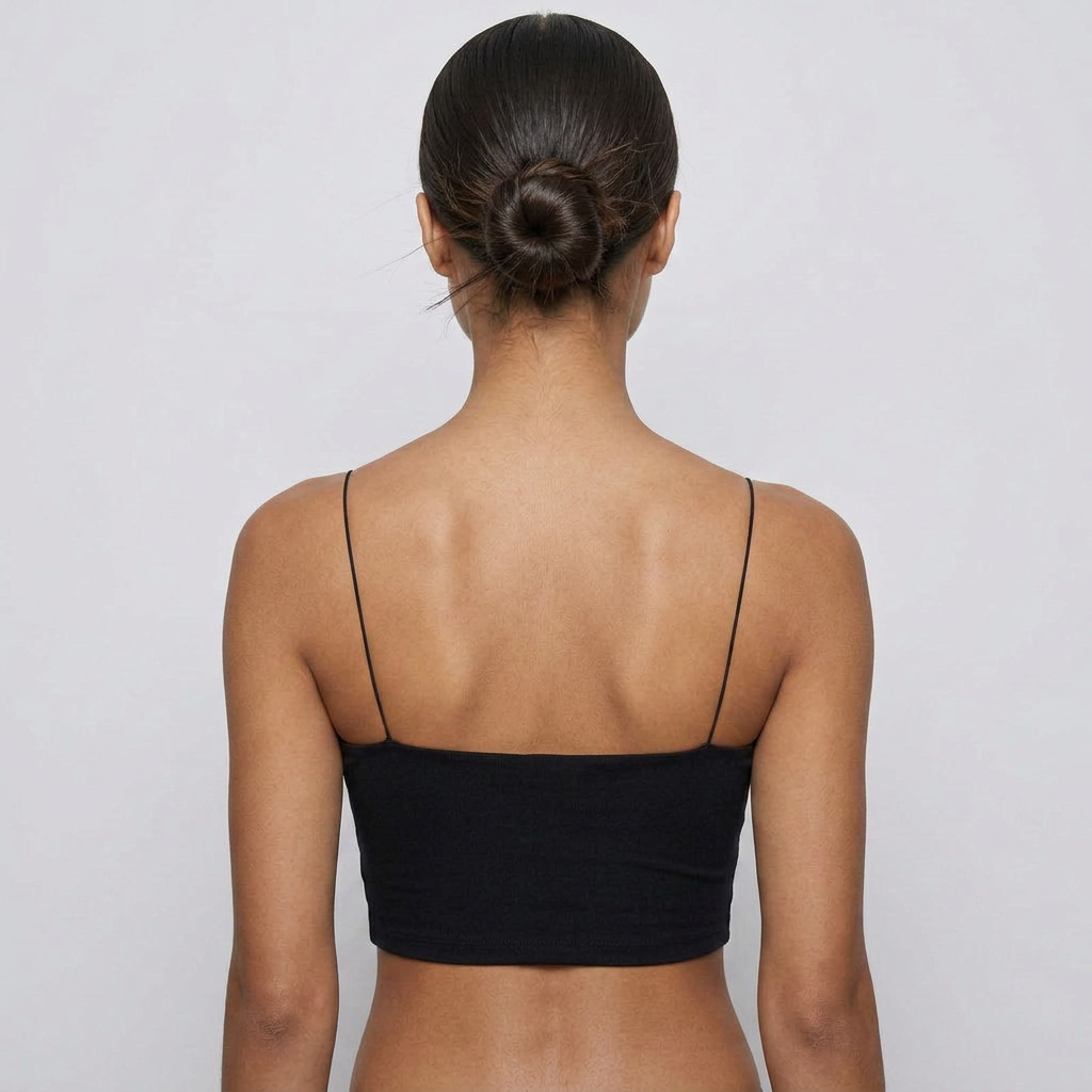 Aria Essential Cropped Spaghetti Top Cami