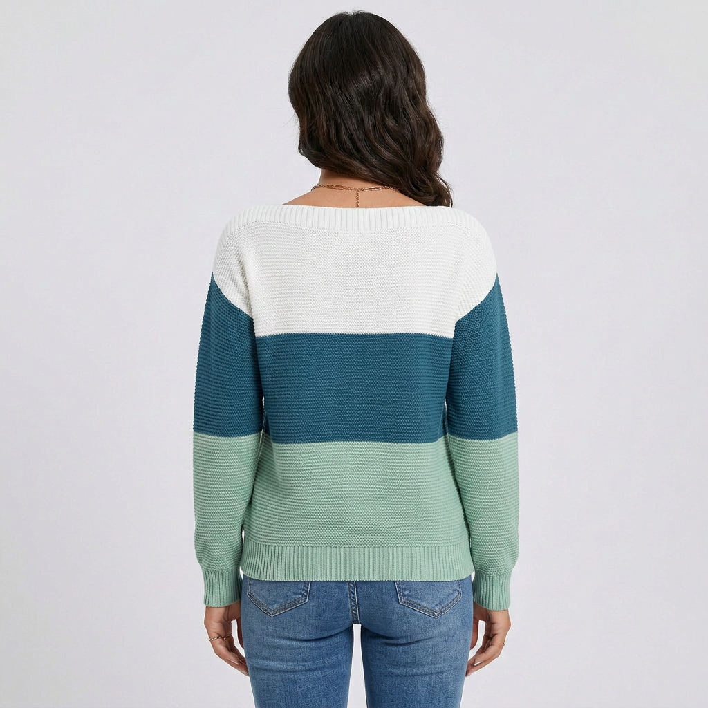 Crewneck Relaxed Fit Soft Knit Sweater