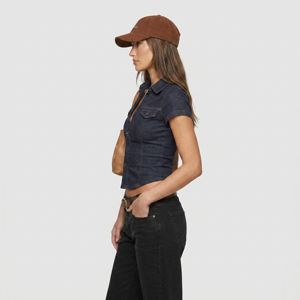 Sleeveless Ribbed High-Neck Top