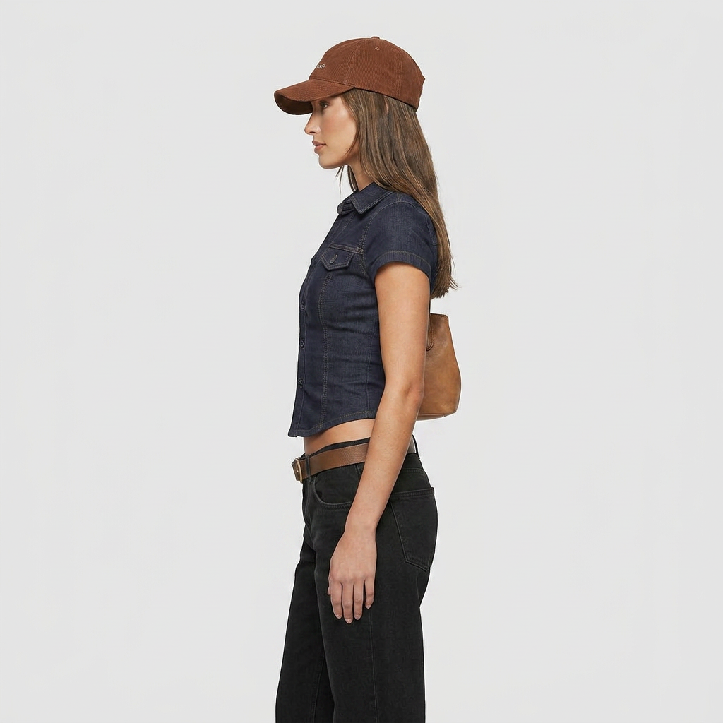 Sleeveless Ribbed High-Neck Top