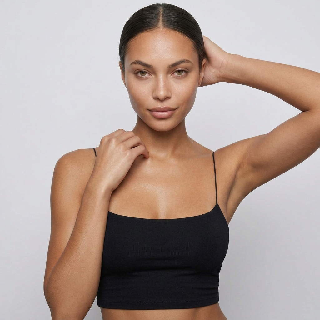 Aria Essential Cropped Spaghetti Top Cami