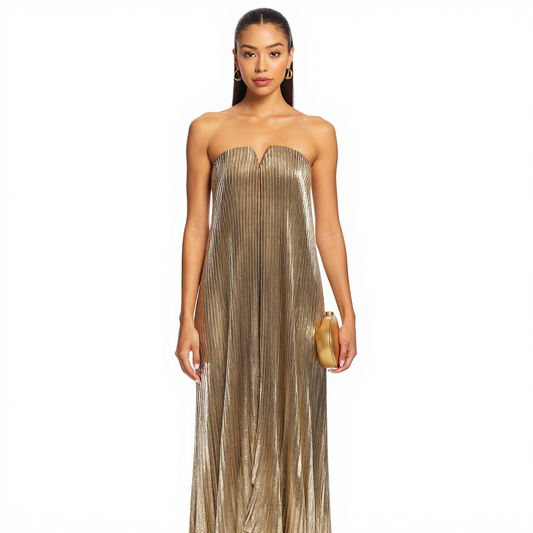Martina Women Sleeveless Scoop Neck Knit Maxi Summer Dress