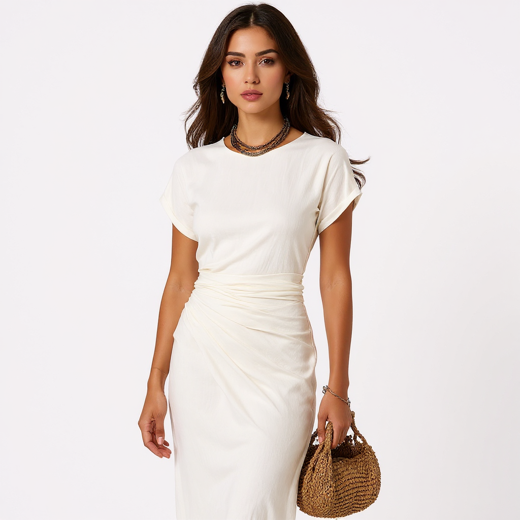 Daniela Women Sleeveless High Neck Sheer Mesh Bodycon Maxi Dress