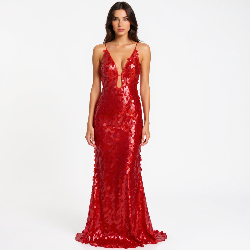 Elena Women Off-Shoulder Ruched Long Sleeve Maxi Dress