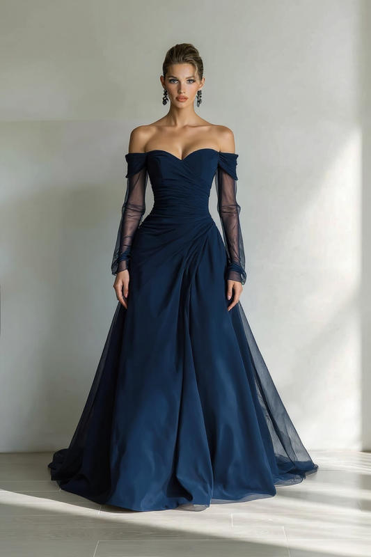 Cordelia Strapless Bustier Corset Tiered Lace Maxi Dress