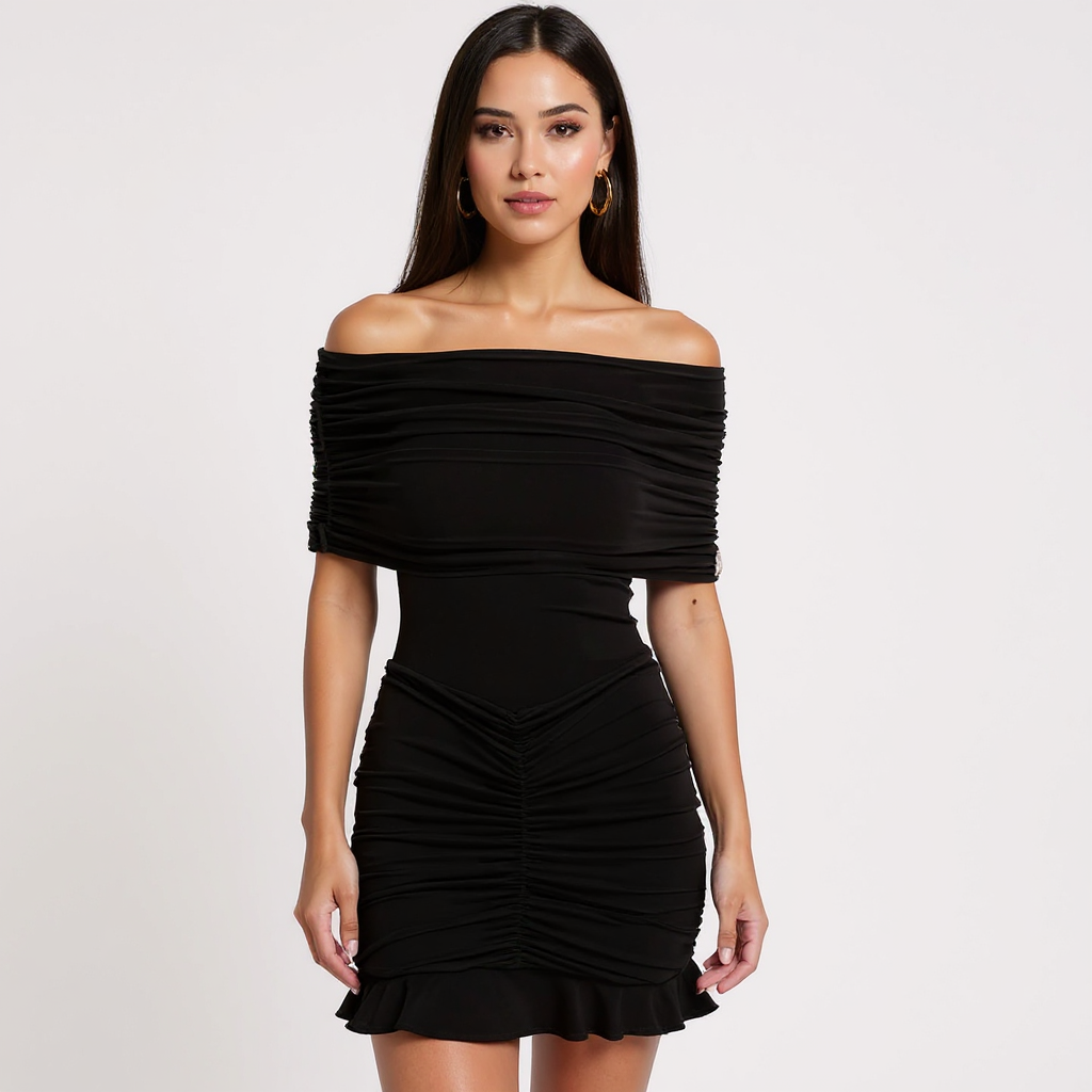 Ines Women Sleeveless Mock Neck Knit Bodycon Midi Dress