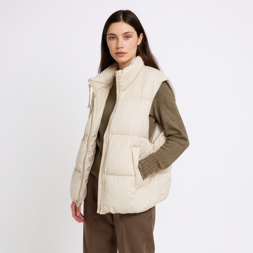 Lina Women Lightweight Down Padded Vest
