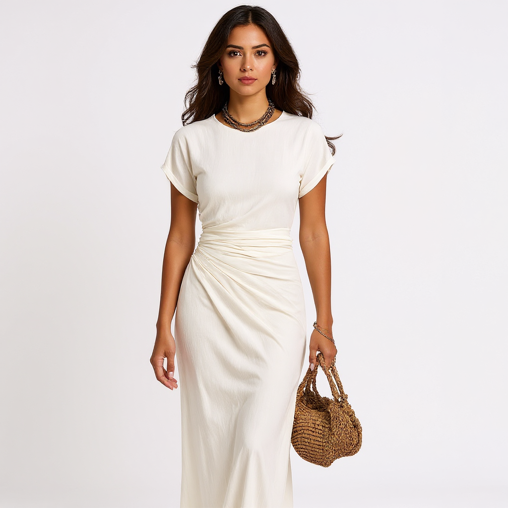 Daniela Women Sleeveless High Neck Sheer Mesh Bodycon Maxi Dress